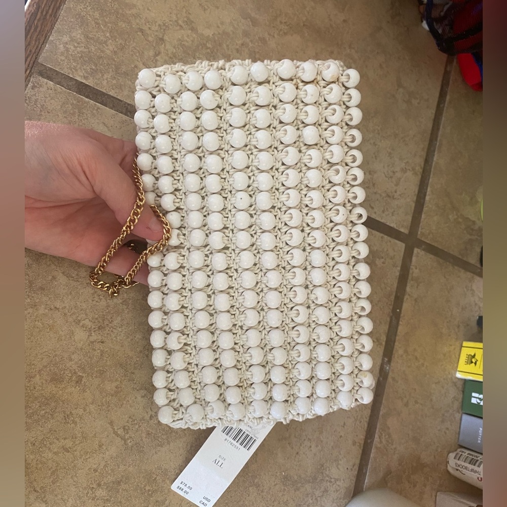 NWT Anthropologie Beaded Purse